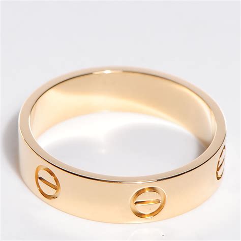 cartier love gold - cartier 18k gold love ring.